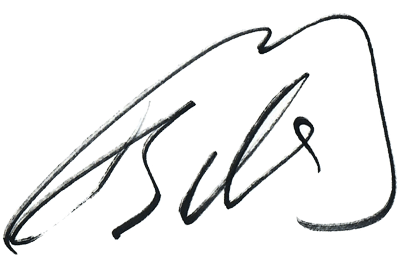 Unterschrift von Bela B